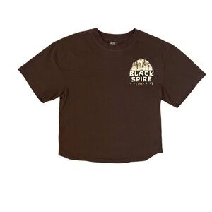 Disney Parks Star Wars Galaxys Edge Black Spire Outpost Brown T-Shirt Adult S